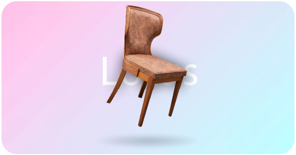 صندلی چوبی لوتوس