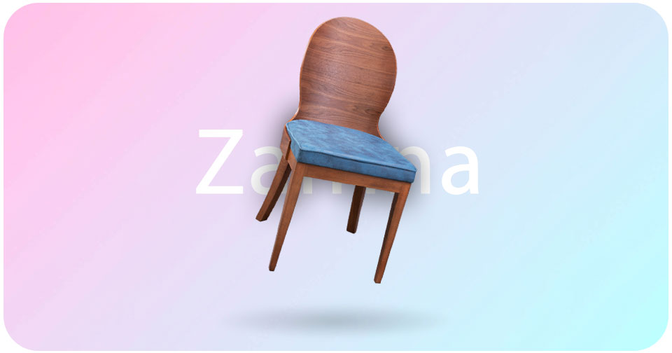 صندلی زافرینا ساده