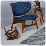 جا کتابی استند چوبی کتاب و مجله مدل ونتو