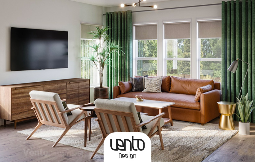 مقایسه مبل راحتی چرمی و پارچه‌ای