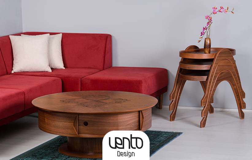 ایده چیدمان میز عسلی ونتودیزاین