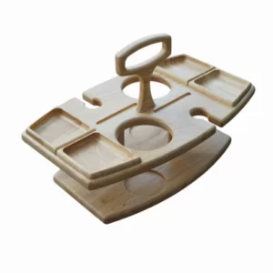 استند بطری چوبی | مدل ونتو