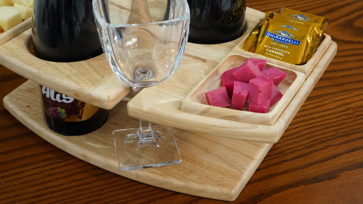 استند بطری چوبی ونتو