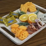 خرید سینی چوبی فینگر فود